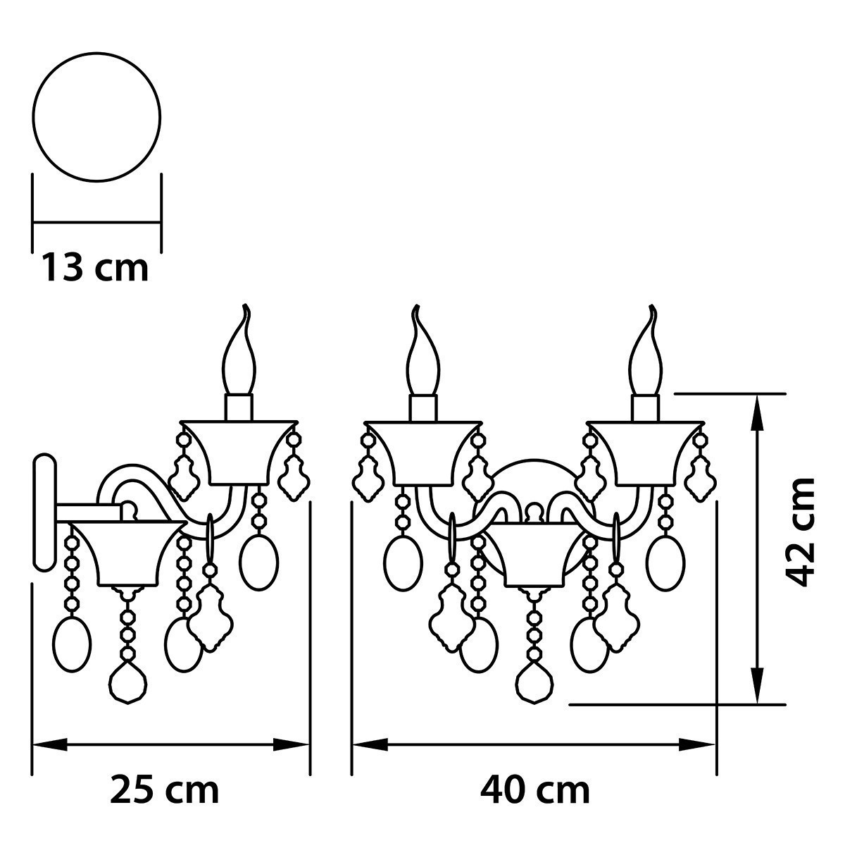 Lightstar (MB800003-2) Бра TESORO 2х60W E14 24К ЗОЛОТО (в комплекте) Lightstar (MB800003-2) Бра TESORO 2х60W E14 24К ЗОЛОТО (в комплекте)